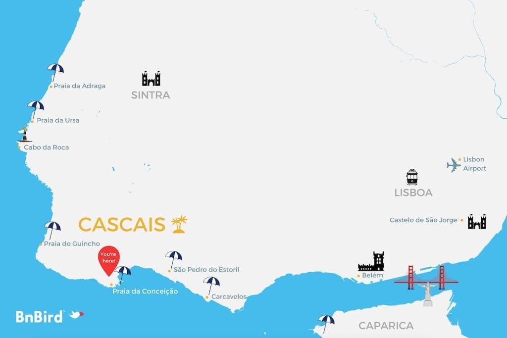 Cascais Modern & Quiet Retreat Apartment Екстериор снимка