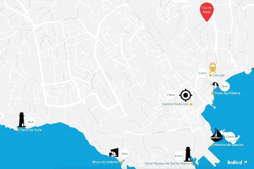 Cascais Modern & Quiet Retreat Apartment Екстериор снимка